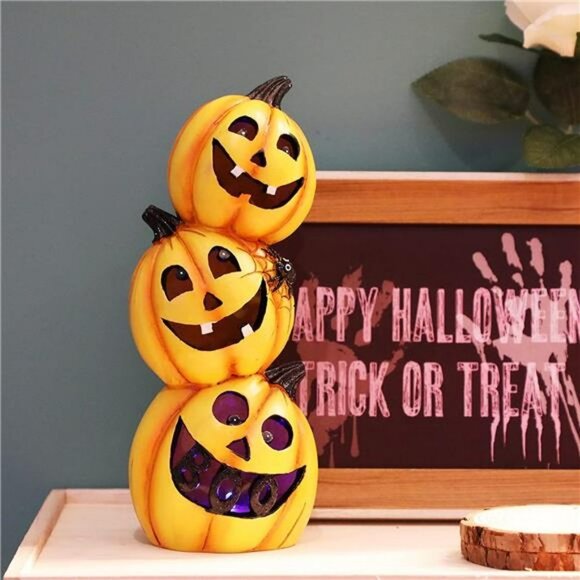 Pumpkin Table Lamp Decorative Light for Halloween - Picture 7 of 7